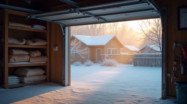 Protégez votre garage du froid avec un bon isolant