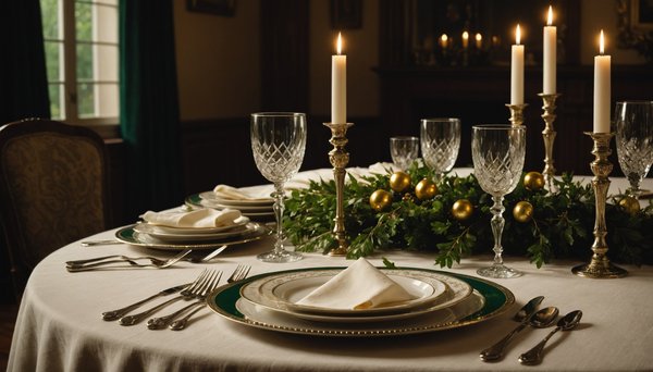 Des nappes de noël pour embellir vos repas festifs